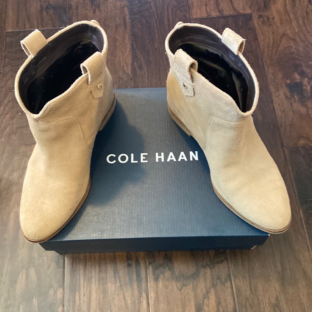 Cole Haan suede boots